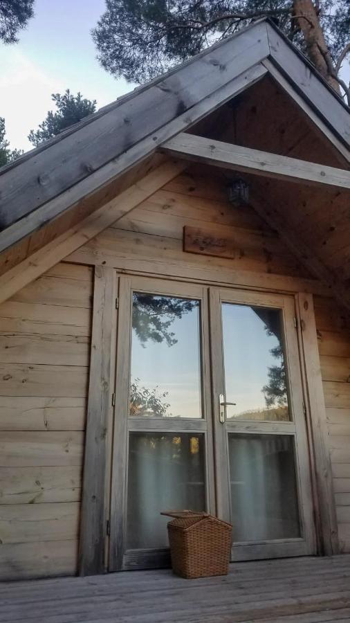 Cabane Lodge Domaine Du Lac Chambon Murol Exterior foto